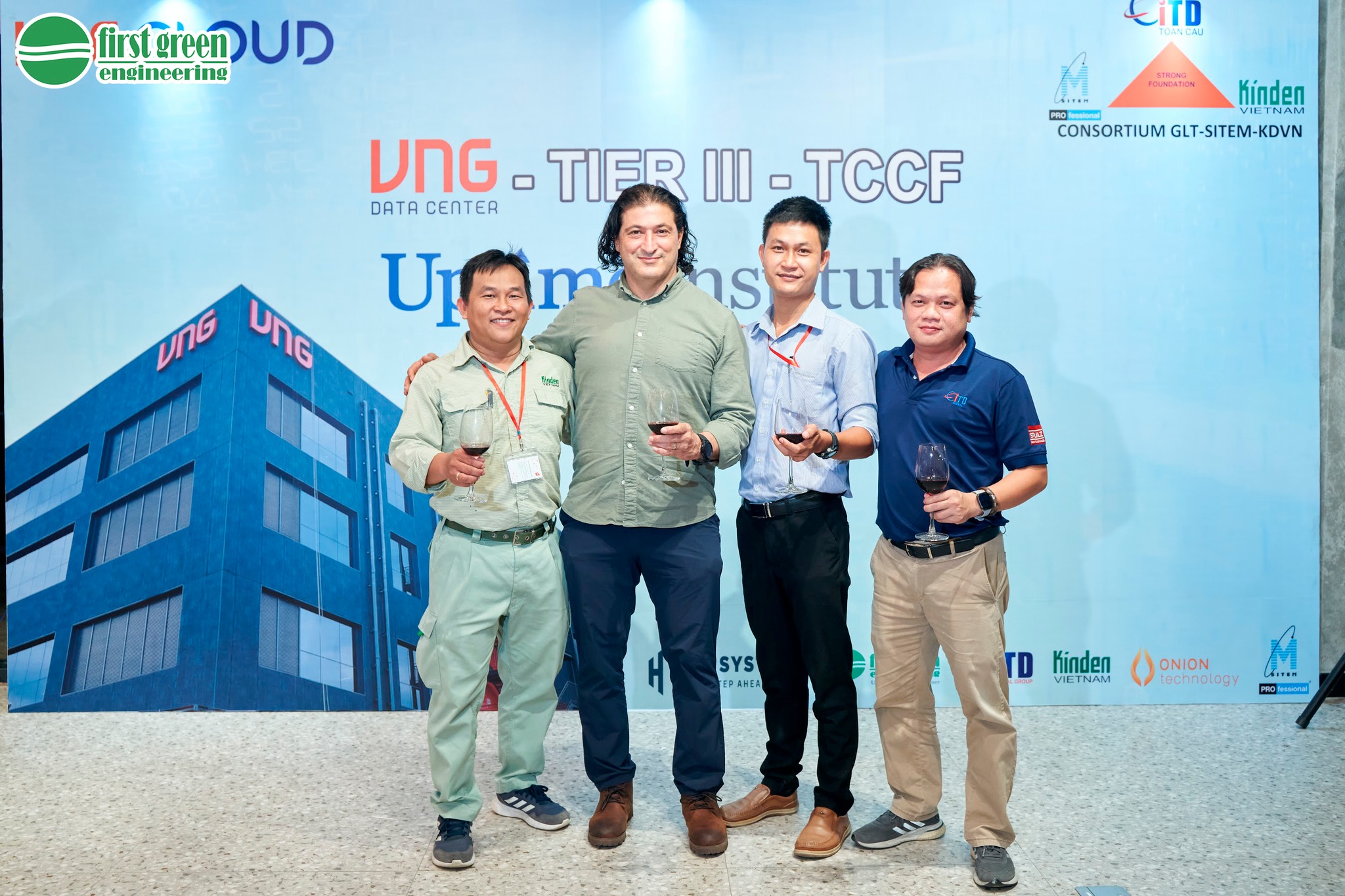 FIRST GREEN ENGINEERING OFFICIALLY COMPLETED THE TCCF TEST OF UPTIME INSTITUTE